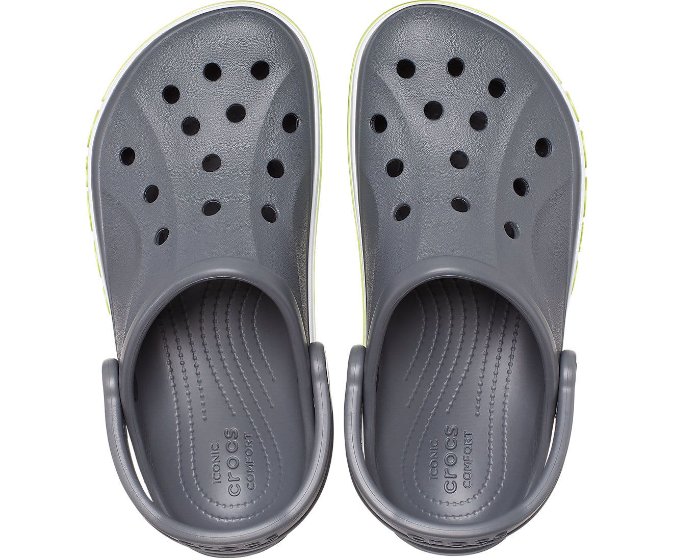 Bayaband Slate Grey/Lime Punch Unisex Clog