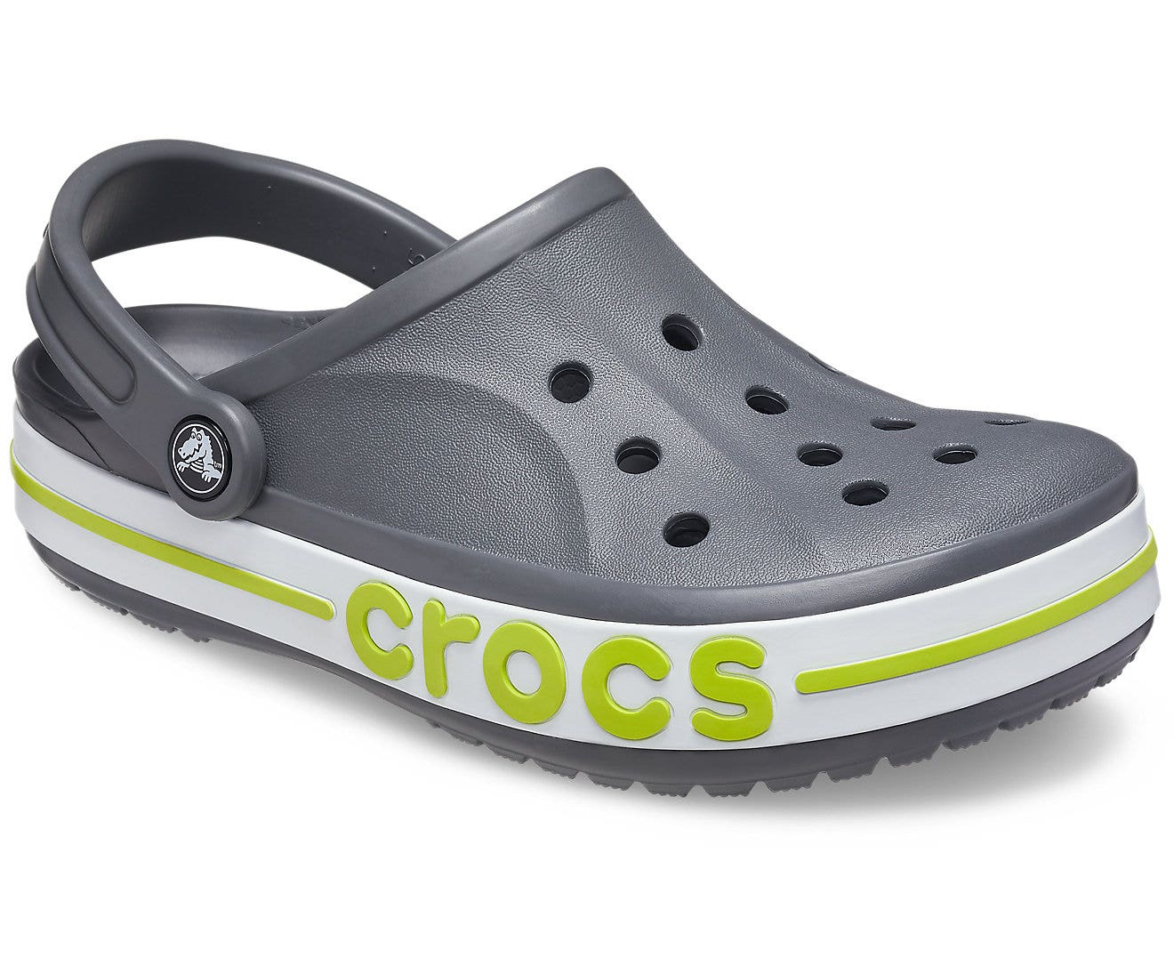 Bayaband Slate Grey/Lime Punch Unisex Clog