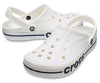 Bayaband White/Navy Unisex Clog