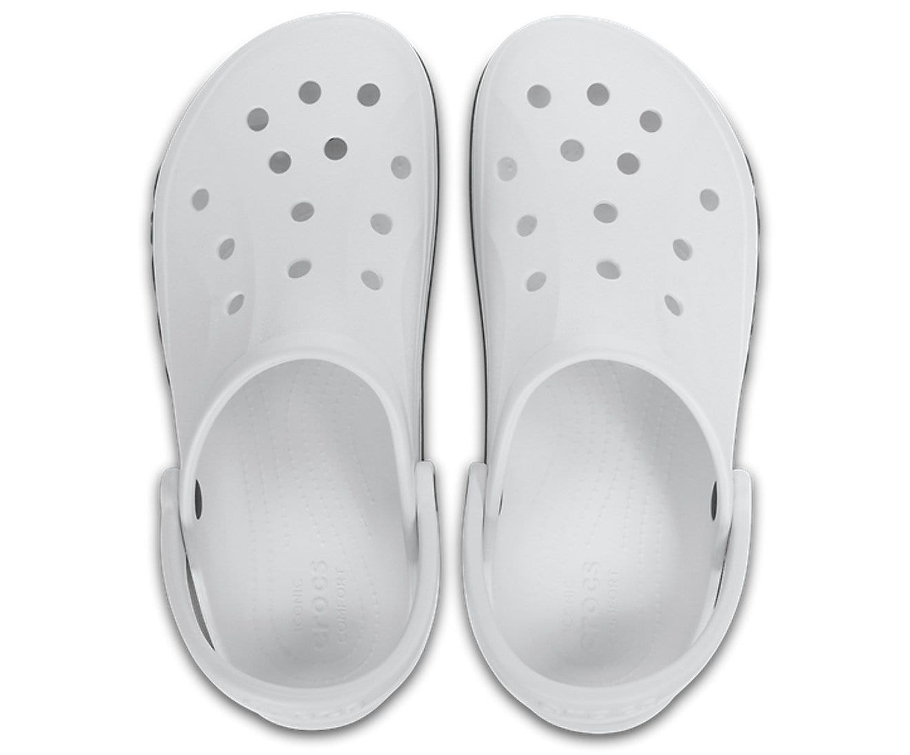 Bayaband White/Navy Unisex Clog