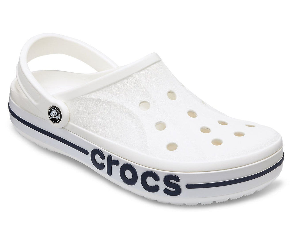 Bayaband White/Navy Unisex Clog