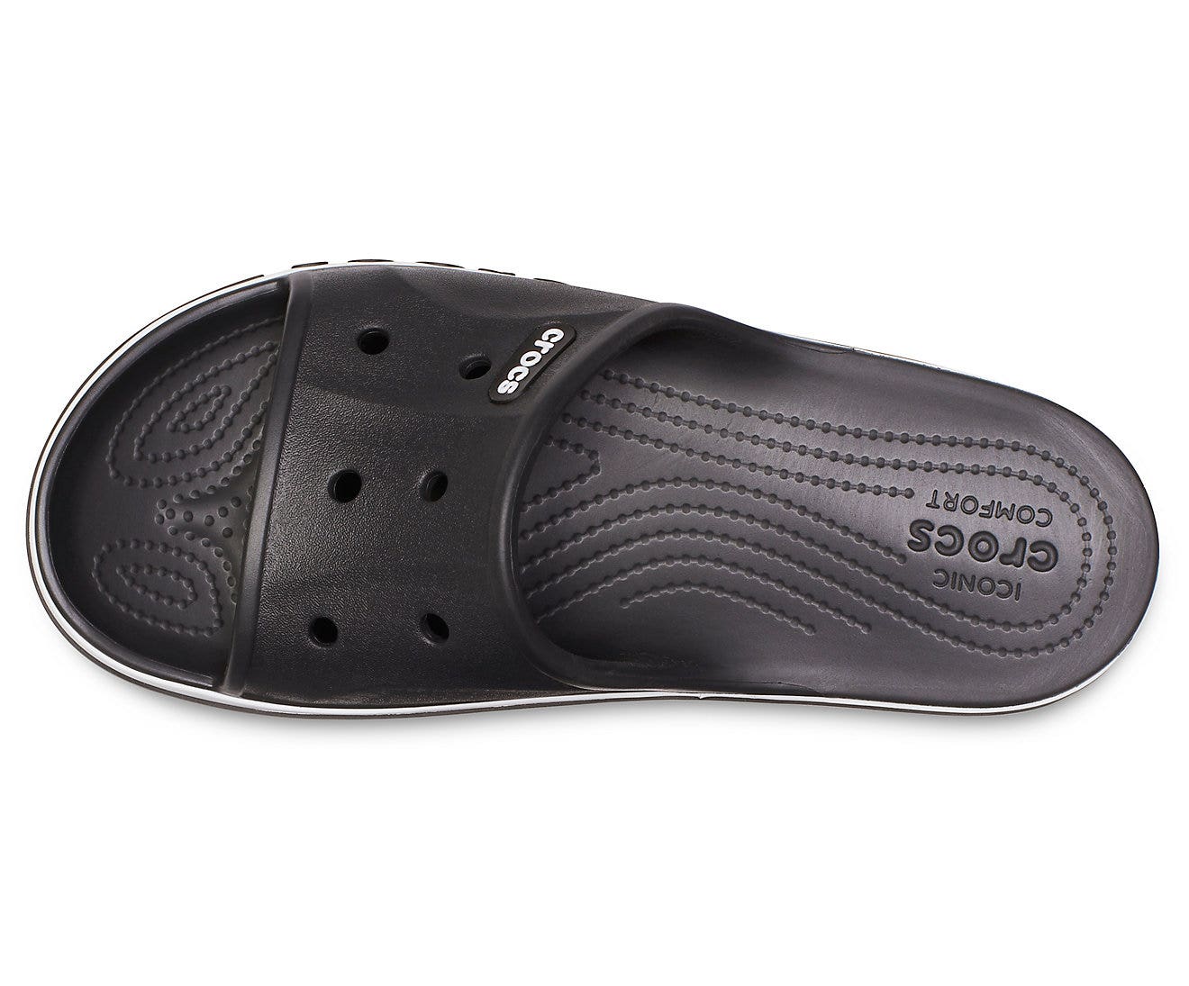 Bayaband Black/White Unisex Slide