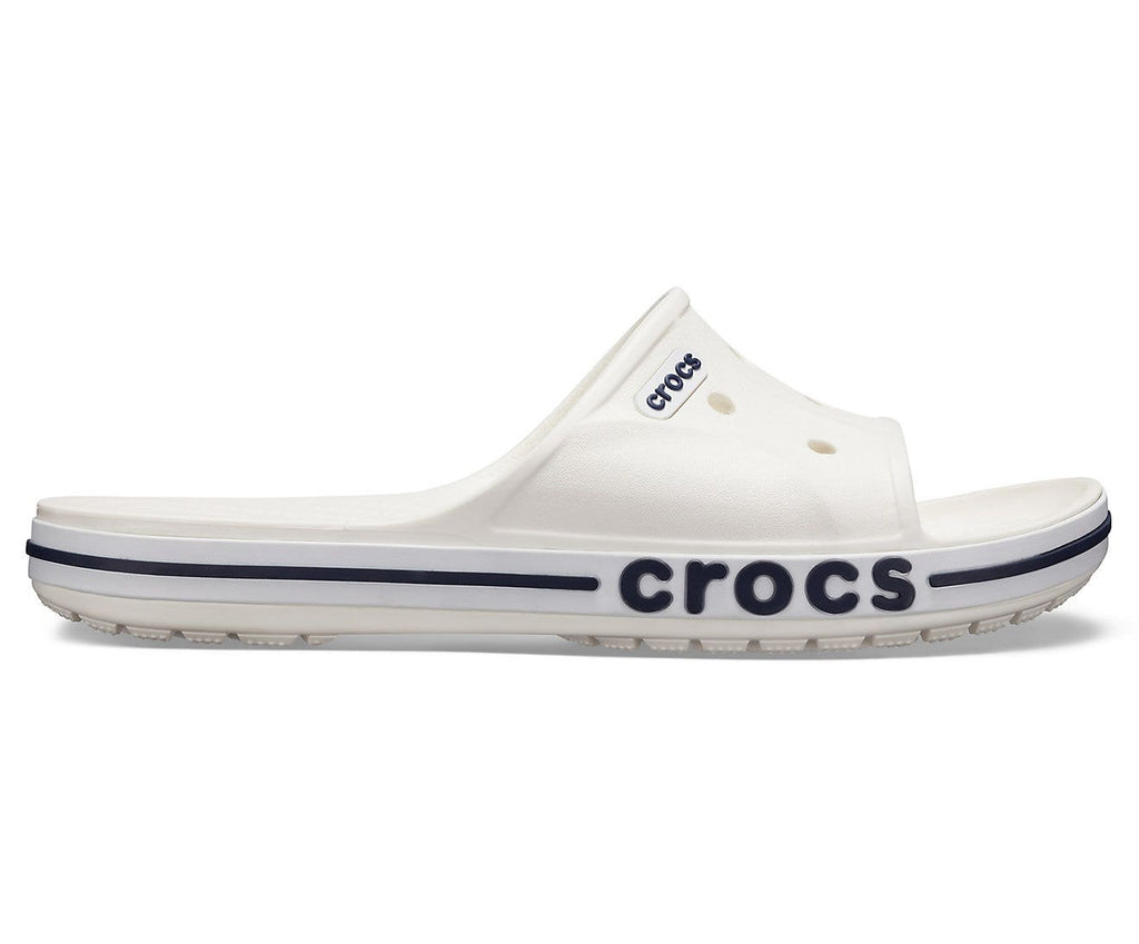 Bayaband White/Navy Unisex Slide