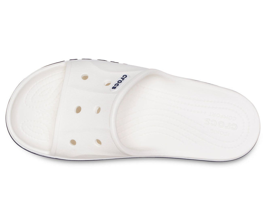 Bayaband White/Navy Unisex Slide