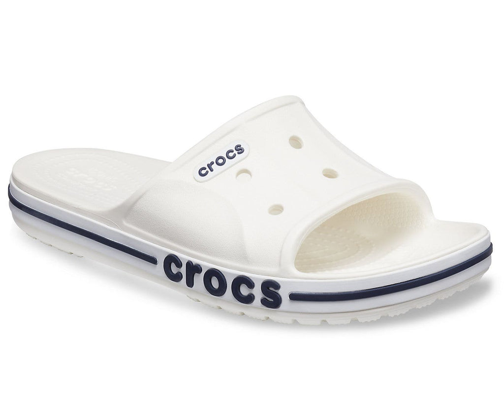 Bayaband White/Navy Unisex Slide
