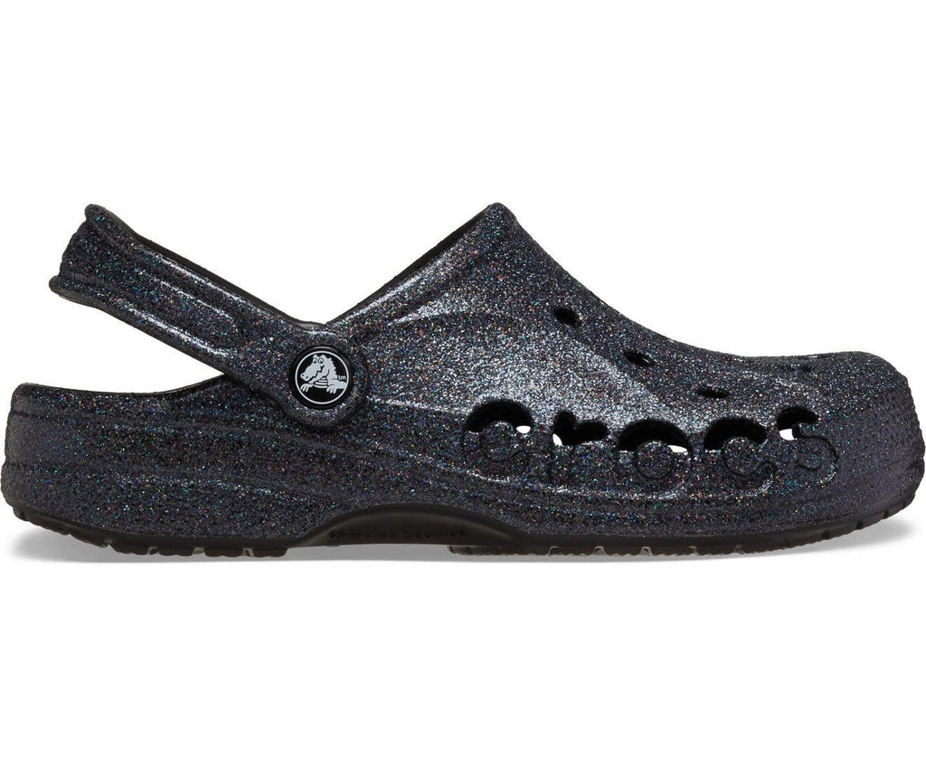Baya Glitter Black Unisex Clog