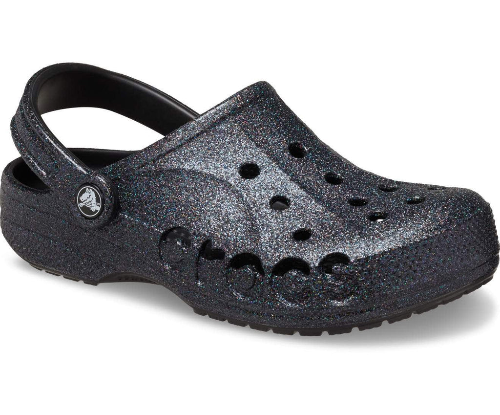 Baya Glitter Black Unisex Clog