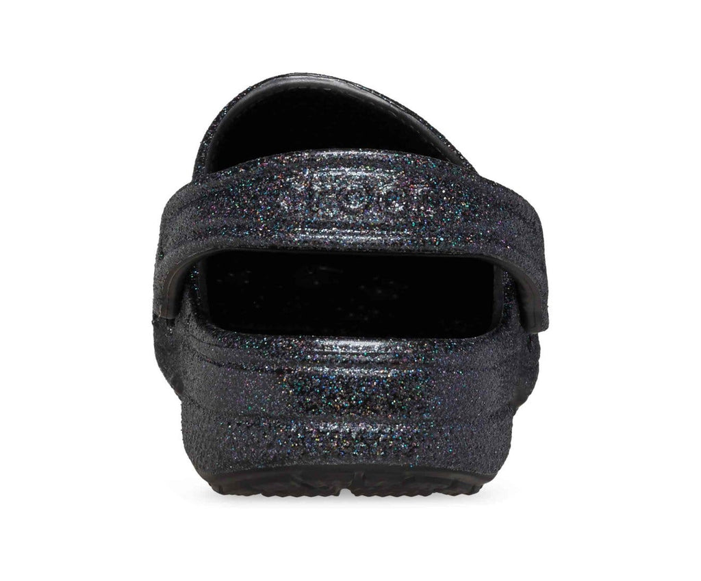 Baya Glitter Black Unisex Clog