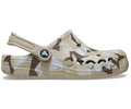 Baya Seasonal Printed Unisex Cobblestone/White Clog