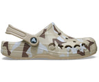 Baya Seasonal Printed Unisex Cobblestone/White Clog