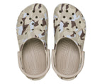 Baya Seasonal Printed Unisex Cobblestone/White Clog