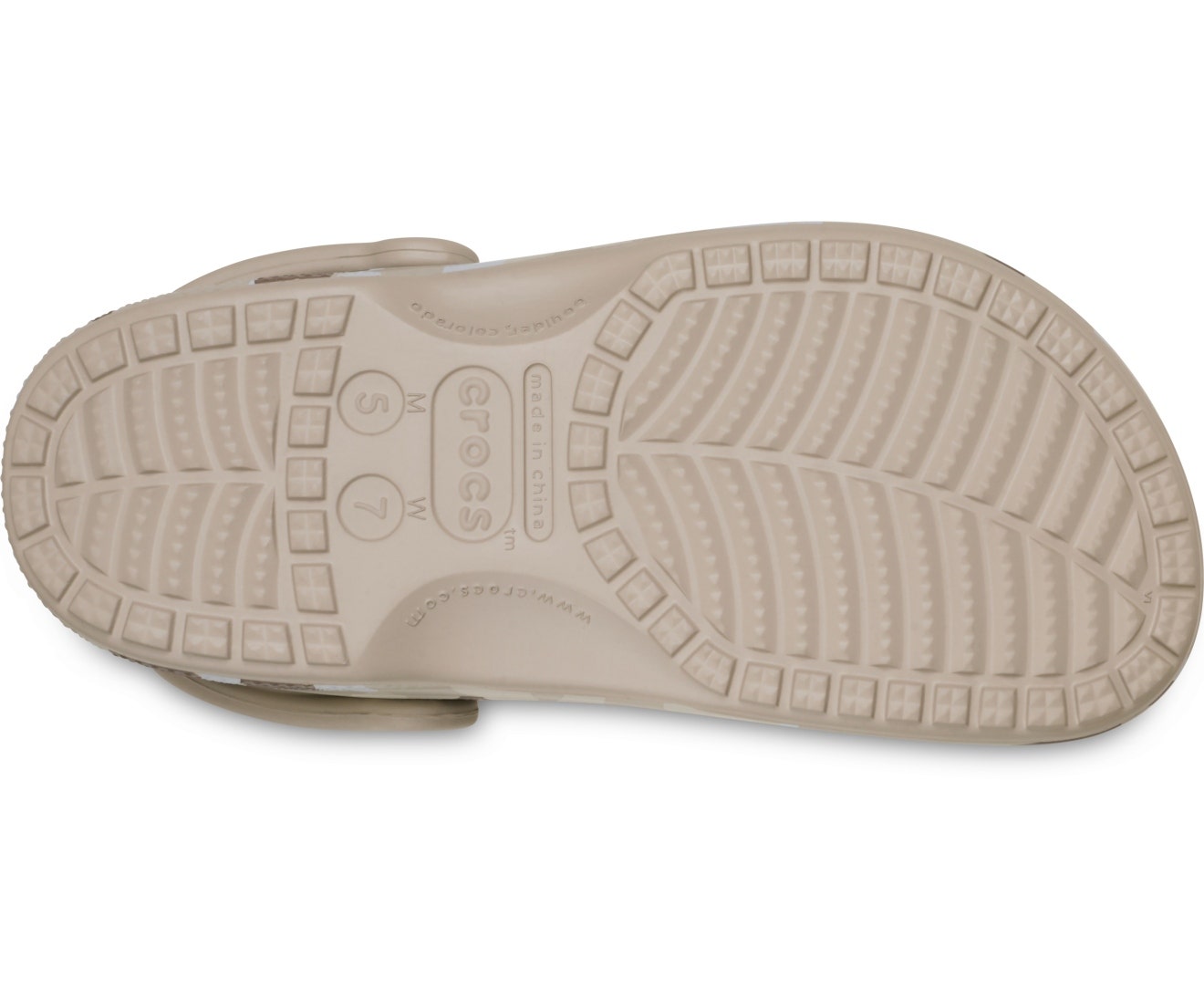 Baya Seasonal Printed Unisex Cobblestone/White Clog