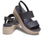 Brooklyn Low Black/Mushroom Women Wedge