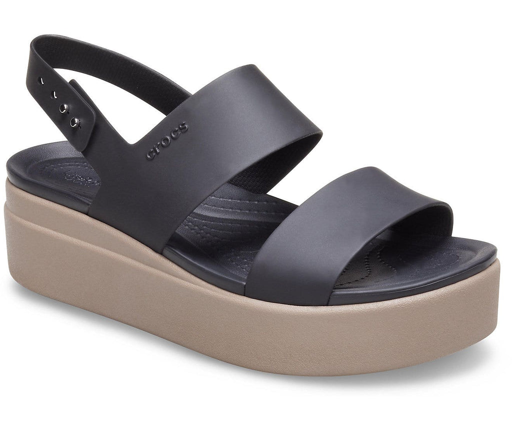 Brooklyn Low Black/Mushroom Women Wedge