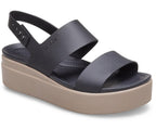 Brooklyn Low Black/Mushroom Women Wedge
