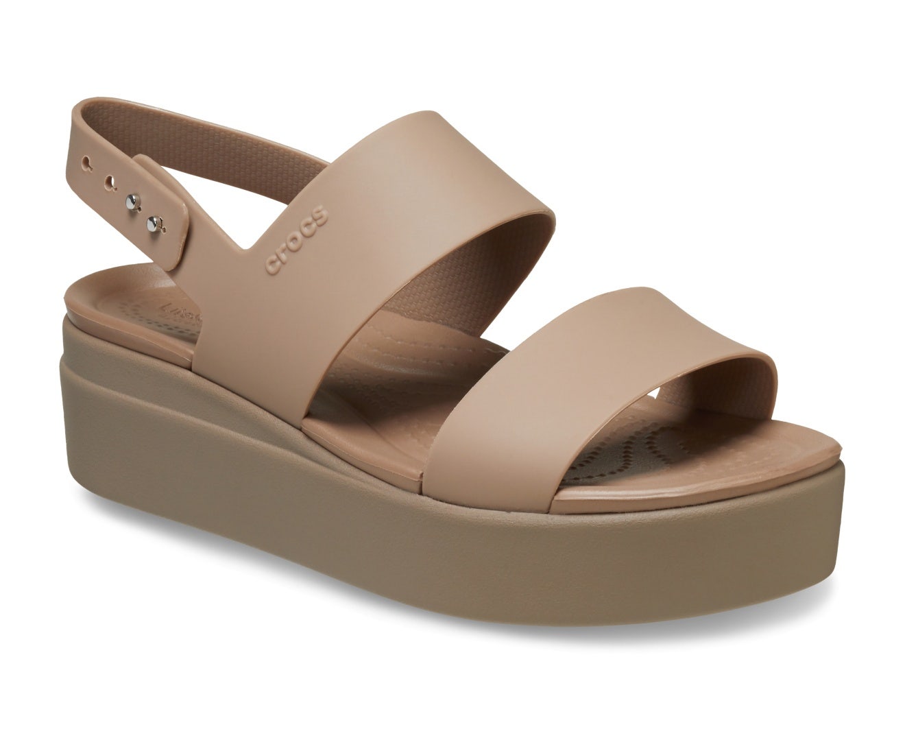 Brooklyn Low Latte/Mushroom Women Sandal