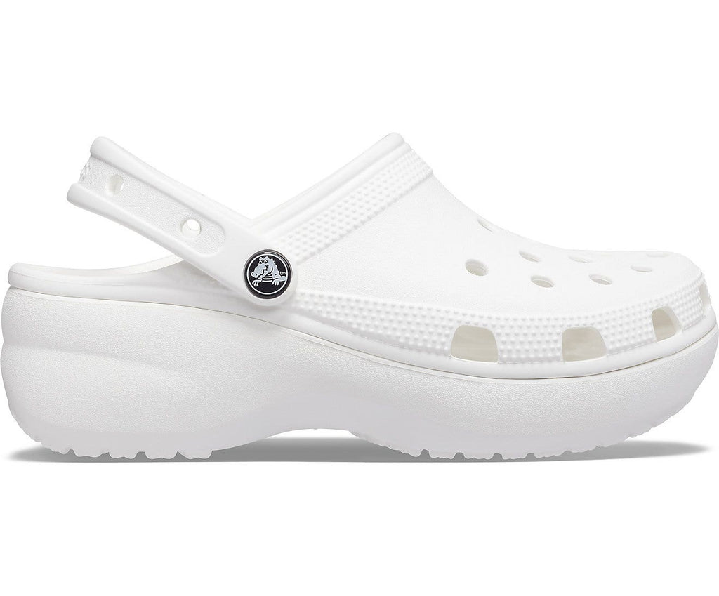 Classic Platform White Women Clog