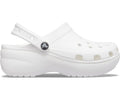 Classic Platform White Women Clog