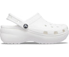 Classic Platform White Women Clog