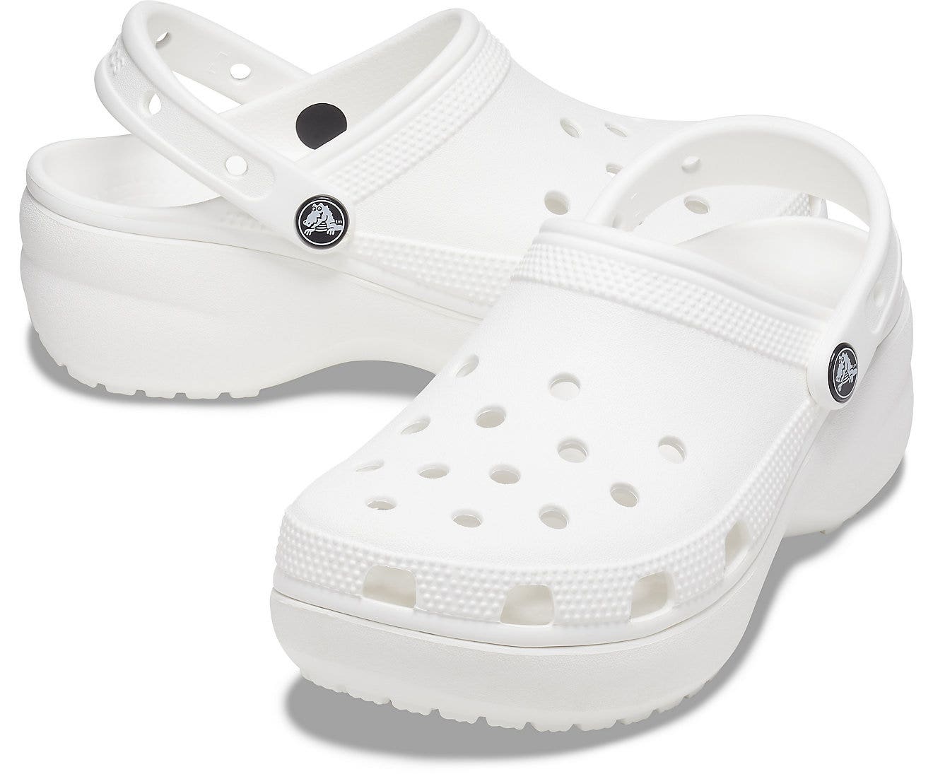 Classic Platform White Women Clog