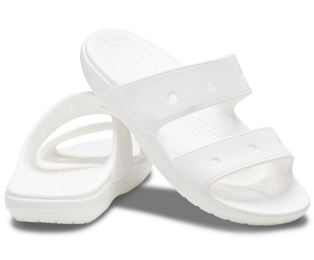 Classic Crocs White Unisex Sandal