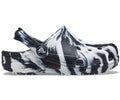 Classic Marbled Black/White Toddler Clog