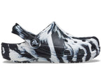 Classic Marbled Black/White Toddler Clog