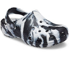 Classic Marbled Black/White Toddler Clog