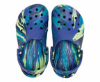 Classic Marbled Toddler Navy/Turbo Teal Clog