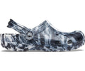 Classic Marbled White/Black Unisex Clog