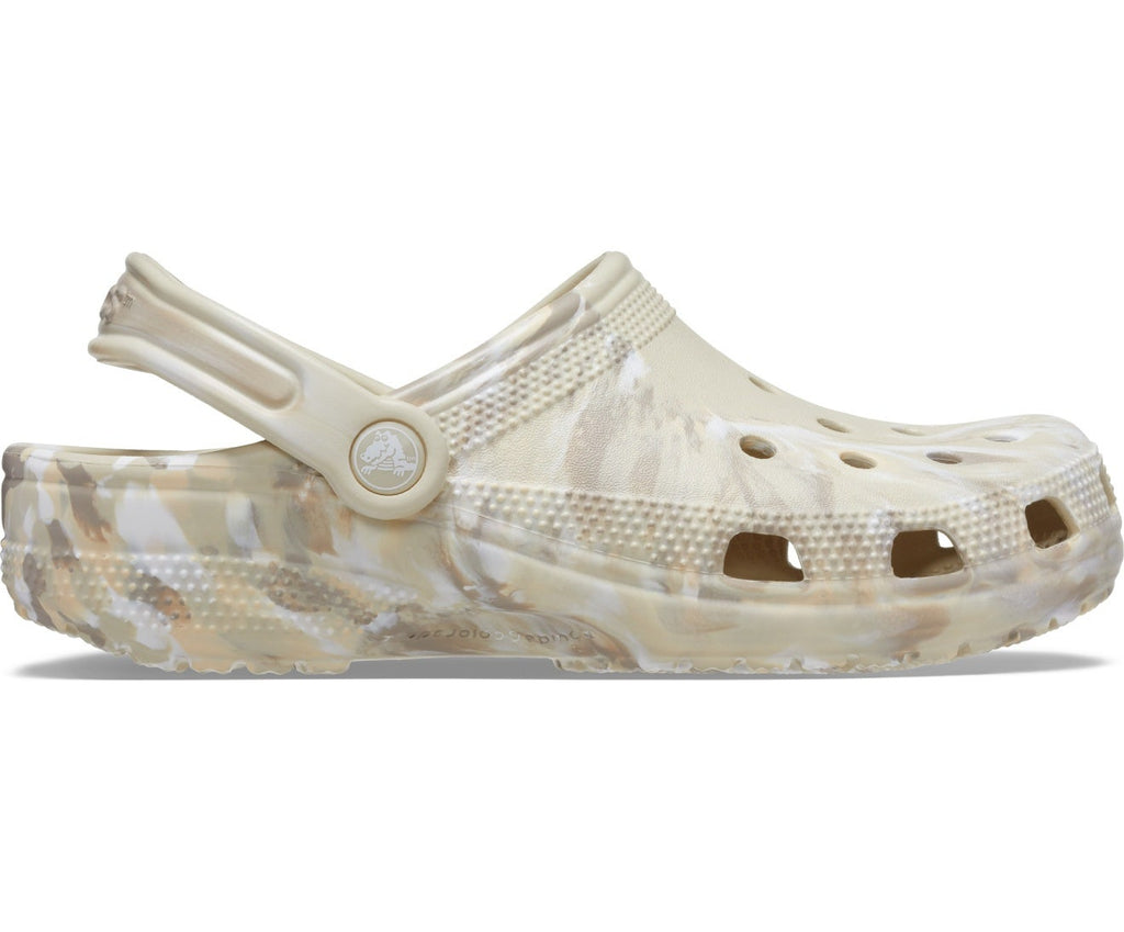 Classic Marbled Bone/Multi Unisex Clog