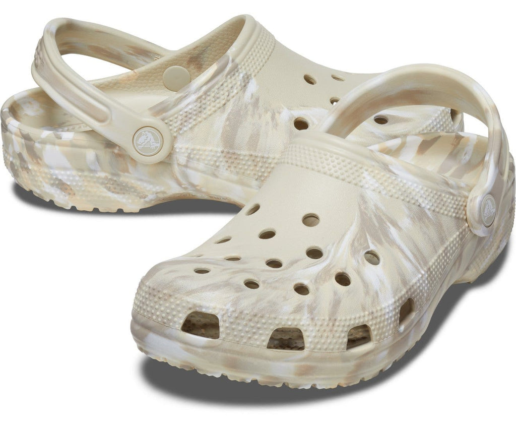 Classic Marbled Bone/Multi Unisex Clog