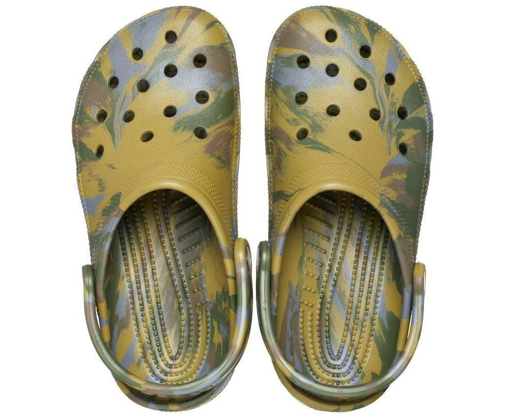 Classic Marbled Aloe/Multi Unisex Clog
