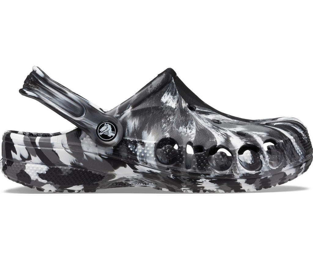 Baya Marbled Black/White Unisex Clog