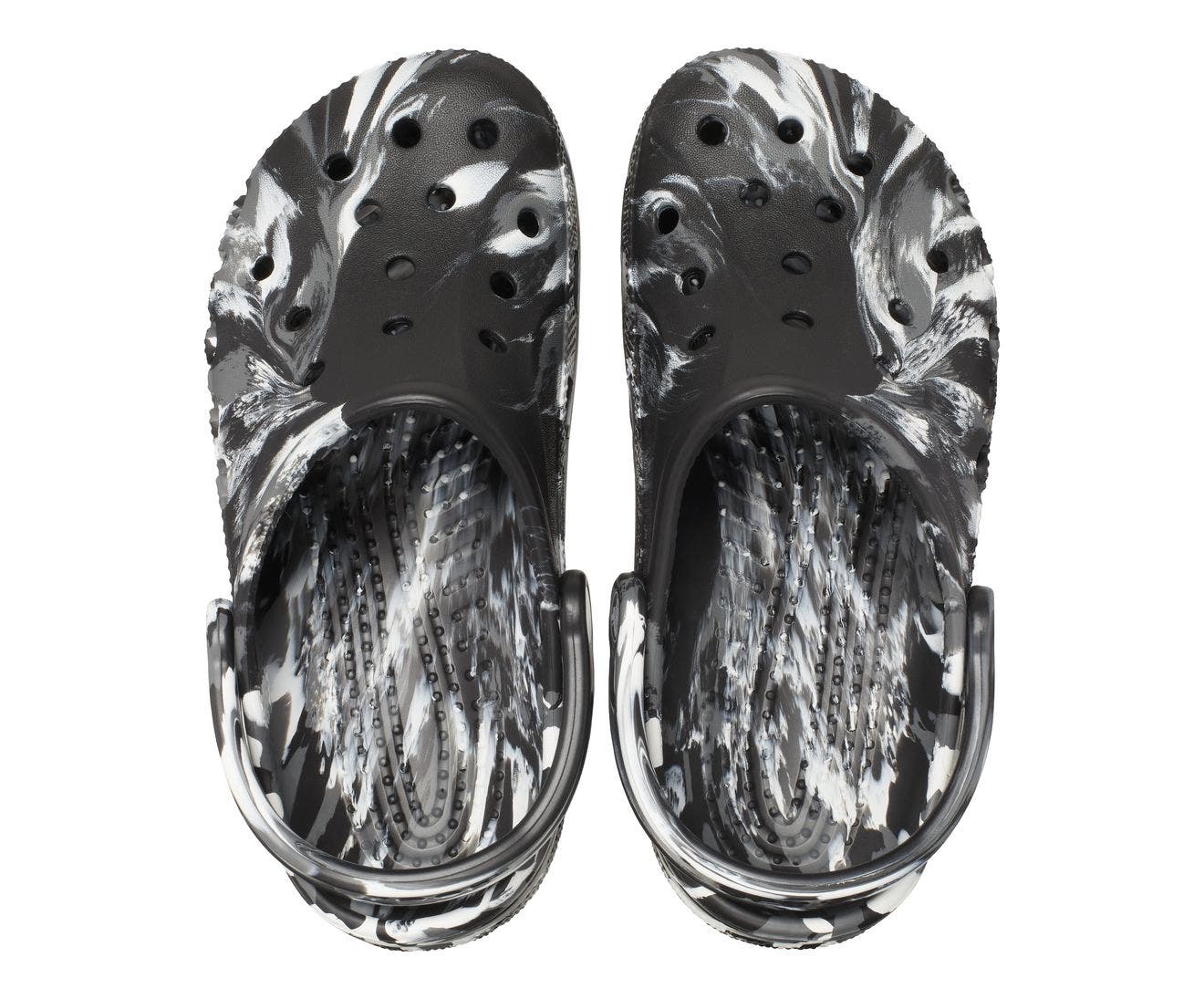 Baya Marbled Black/White Unisex Clog