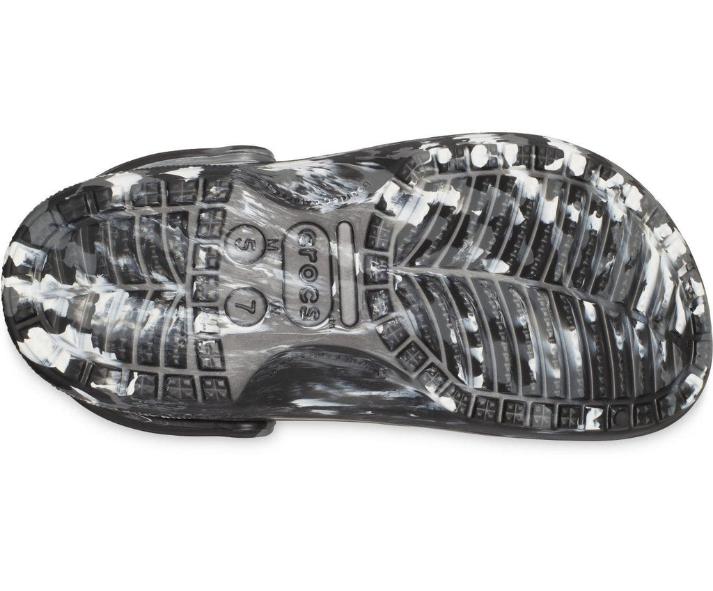 Baya Marbled Black/White Unisex Clog