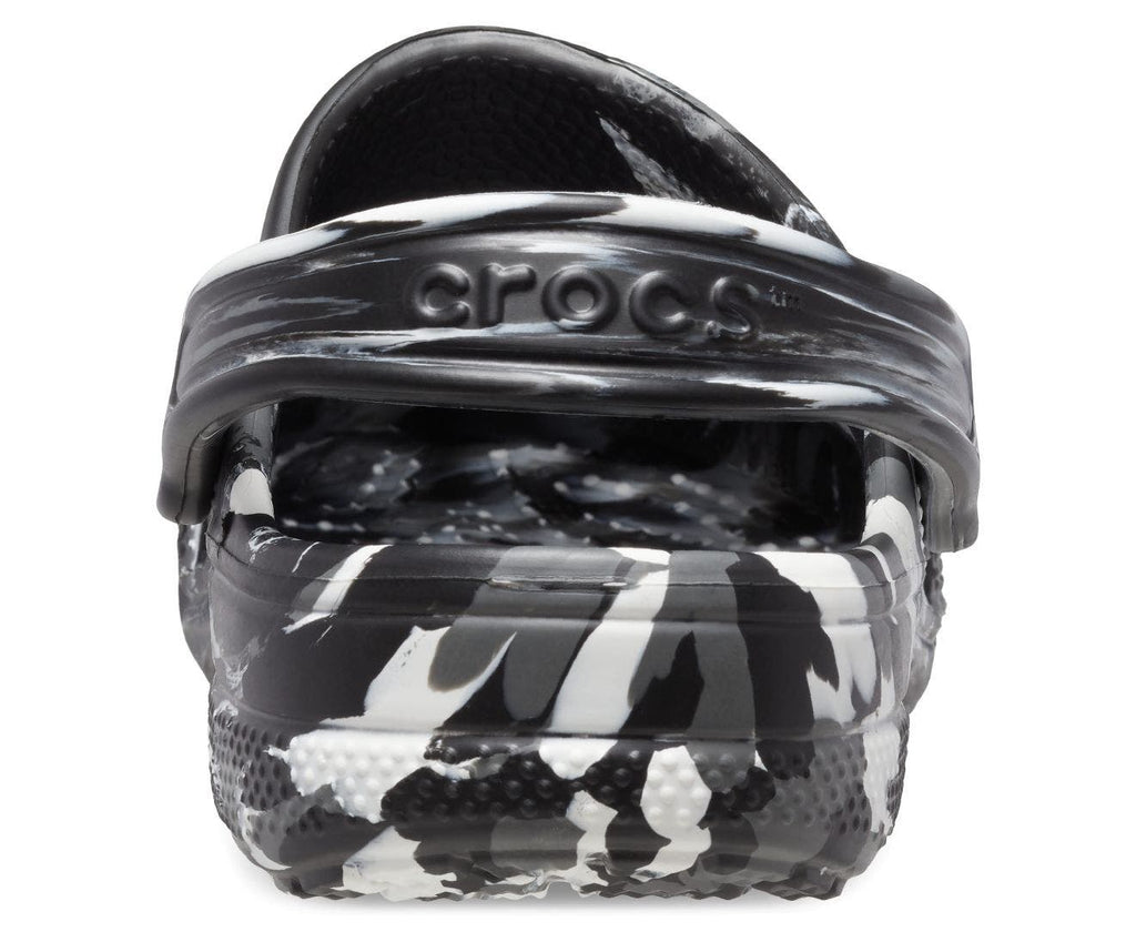 Baya Marbled Black/White Unisex Clog