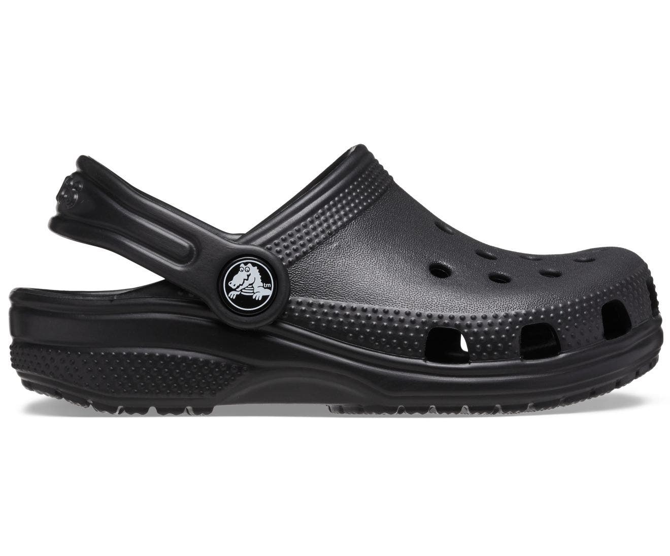 Classic Black Toddler Clog