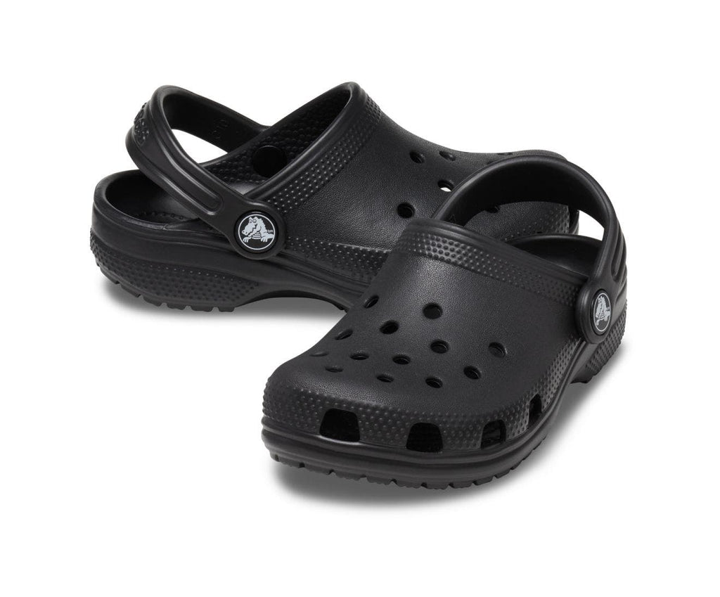 Classic Black Toddler Clog