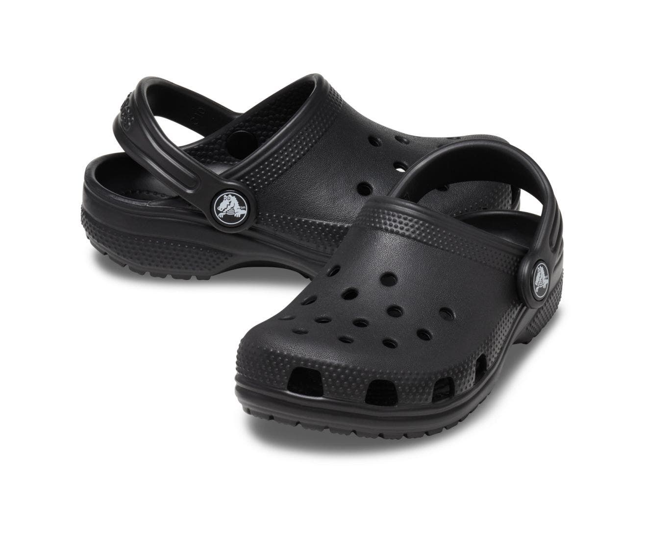Classic Black Toddler Clog