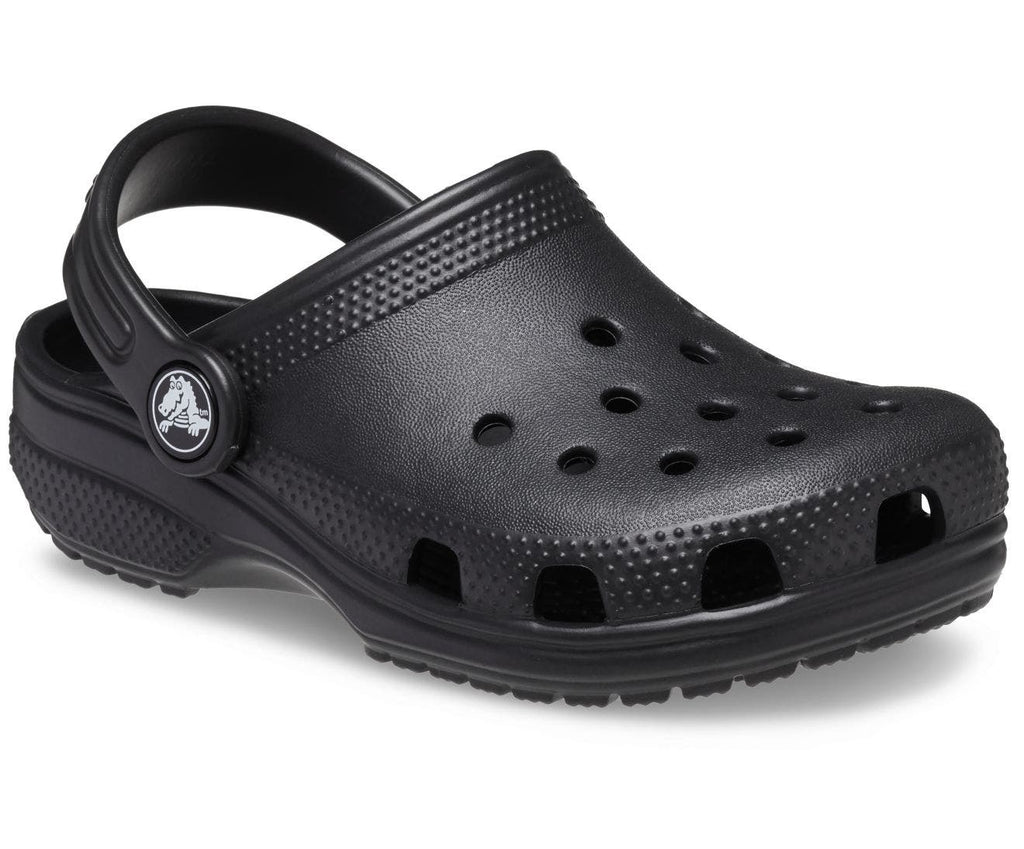 Classic Black Toddler Clog