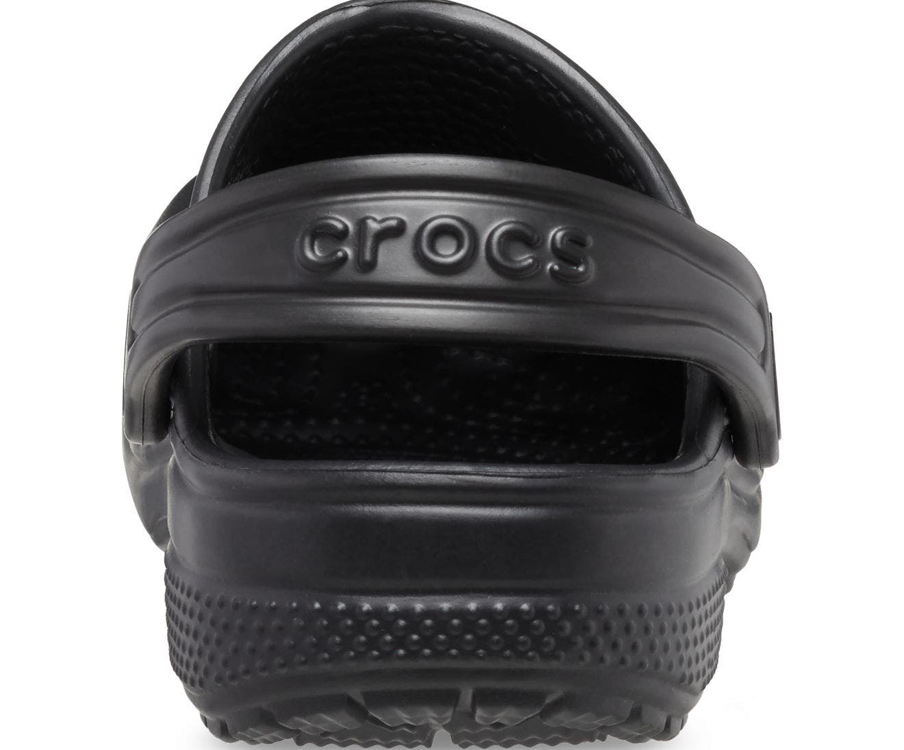 Classic Black Toddler Clog