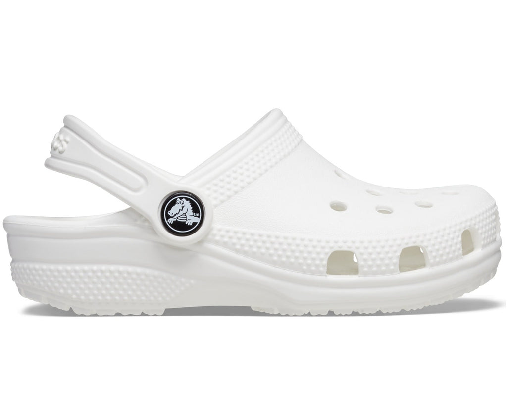 Classic White Toddler Clog