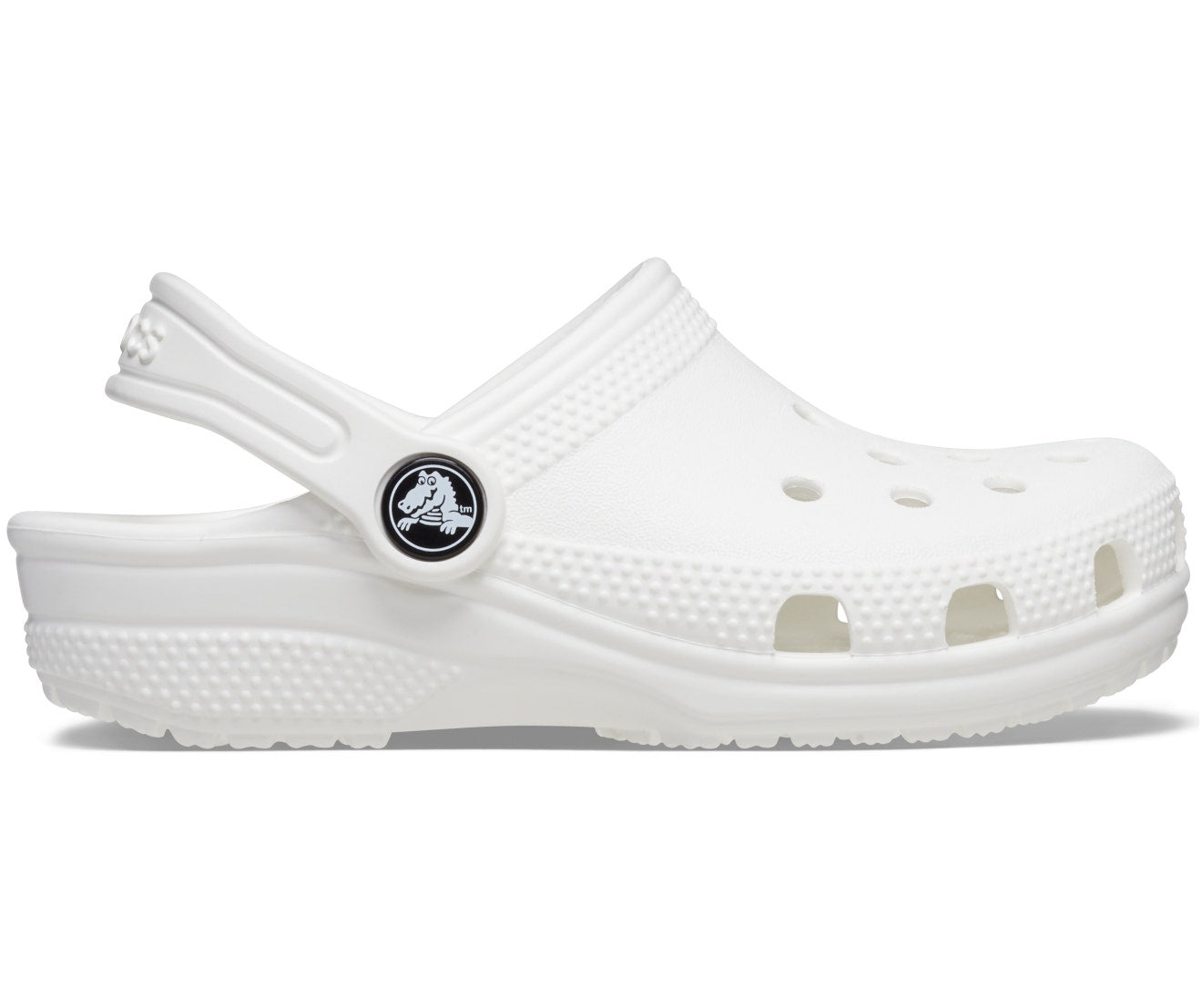 Classic White Toddler Clog