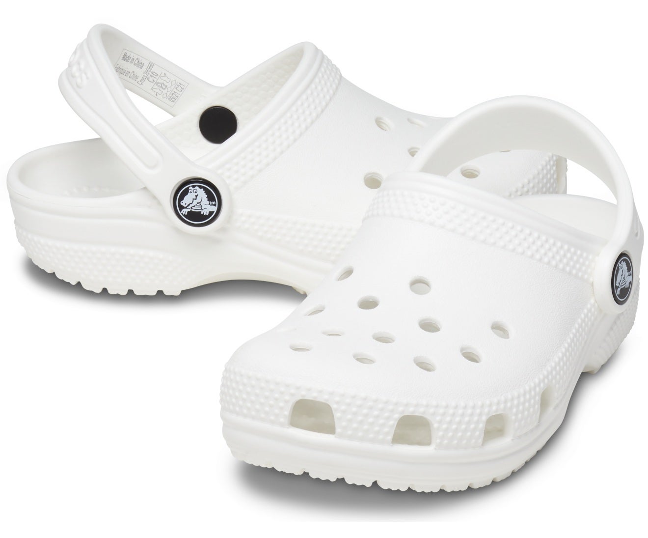 Classic White Toddler Clog