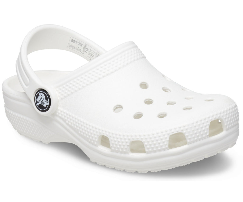 Classic White Toddler Clog