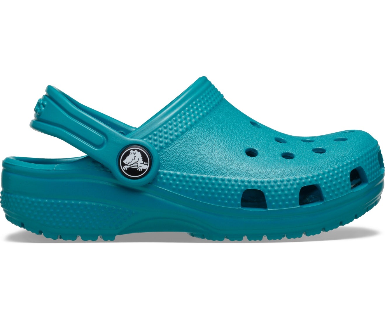 Classic Turbo Teal Toddler Clog