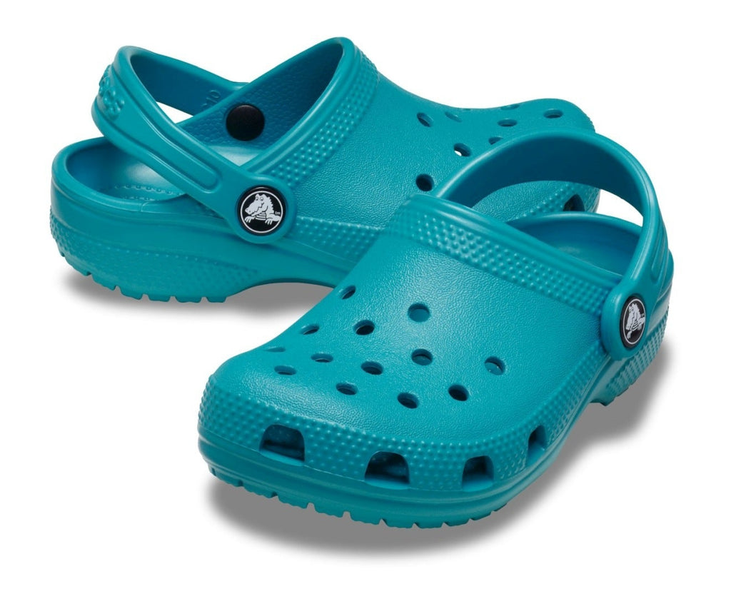 Classic Turbo Teal Toddler Clog
