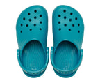 Classic Turbo Teal Toddler Clog