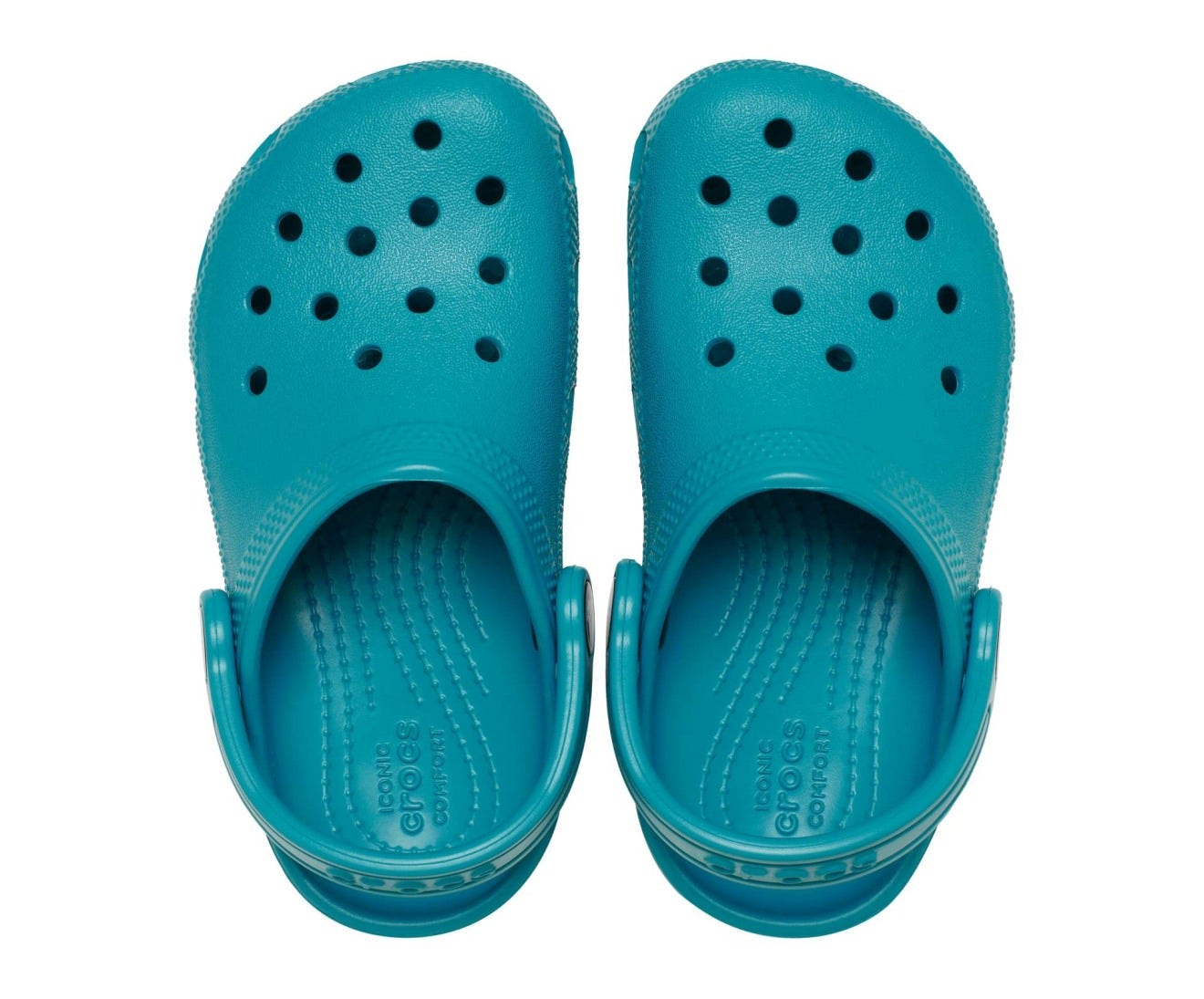 Classic Turbo Teal Toddler Clog